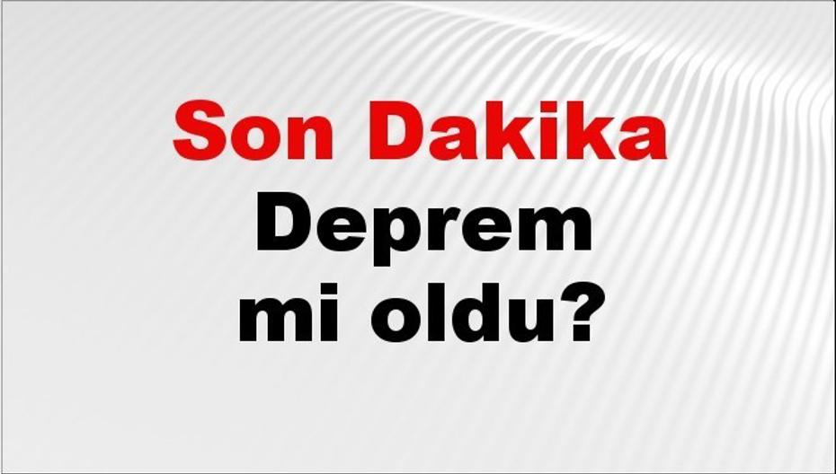 Son Dakika: 26 Eylül 2026 Türkiye Güncel Deprem Durumu ve Son Gelişmeler