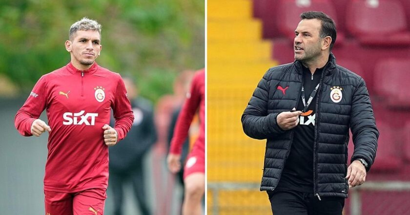 Galatasaray'ın antrenmanı kornayla sona erdi