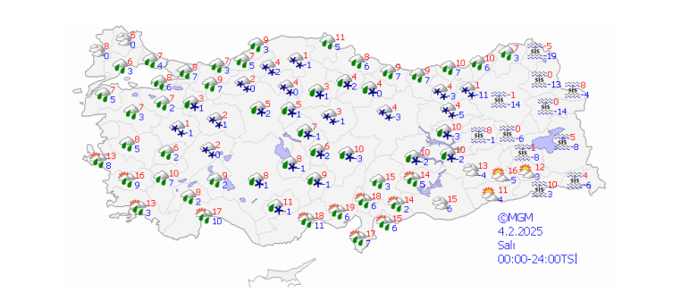 İstanbul ve Ankara'ya gelen kar