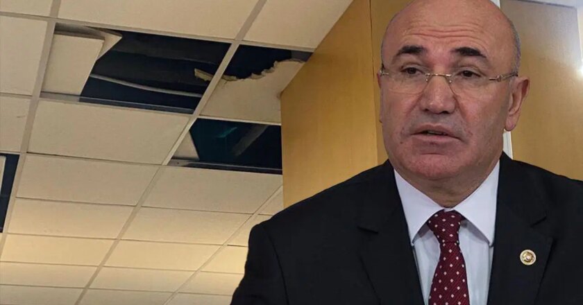 Mahmut Tanal çökmüş tavanı paylaştı: “Üniversite, mütevelli heyetlerinin zihniyeti tarafından reddedildi”, siyasi haberleri bozdu