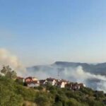 Bursa-Balıkesir sınırında orman yangını: Köy tahliye edildi, ekipler seferber oldu